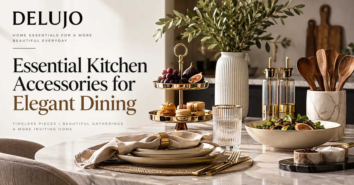 Essential Kitchen Accessories for Elegant Dining