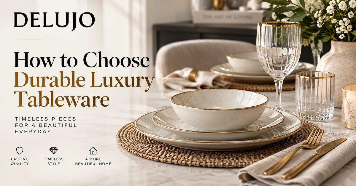 How to Choose Durable Luxury Tableware