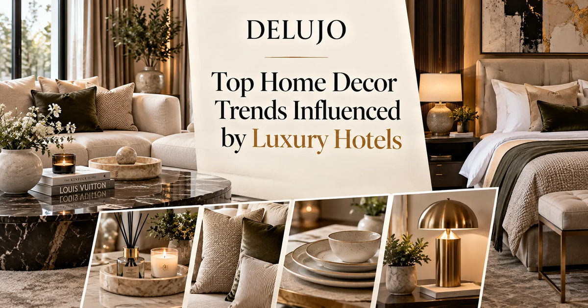 Top Home Decor Trends Influenced by Luxury Hotels