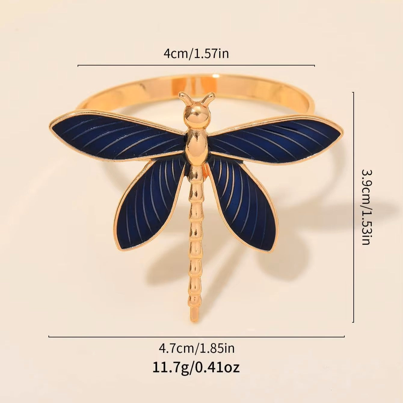 Elegant Dragonfly Table Décor Accessory