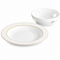 18" Oval deep platter-Aurora Decals