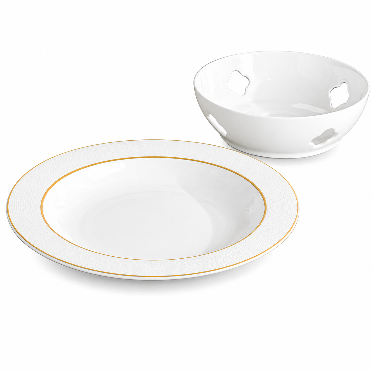18" Oval deep platter-Aurora Decals