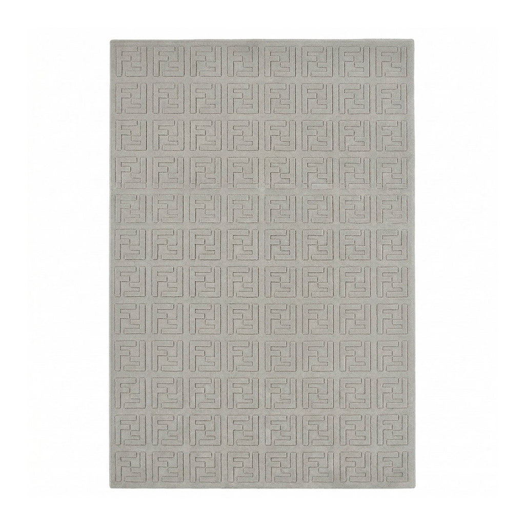 Minimal Geometric Pattern Rug