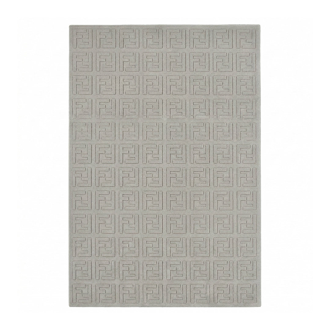 Minimal Geometric Pattern Rug