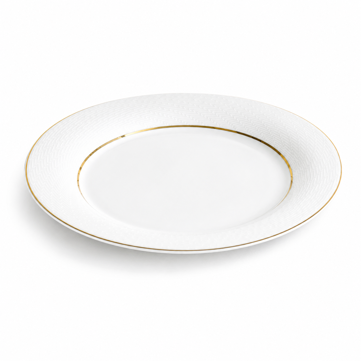 8.5" Round Platter - Aurora Decals