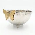 Luxury Silver Butterfly Decorative Bowl