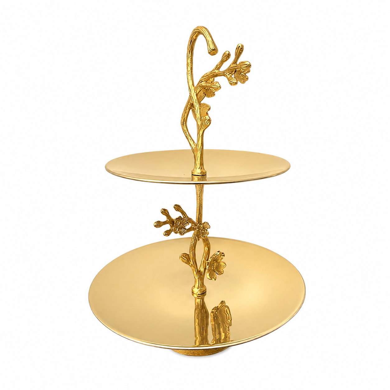 Bell Flower 2-Tier Cake Stand