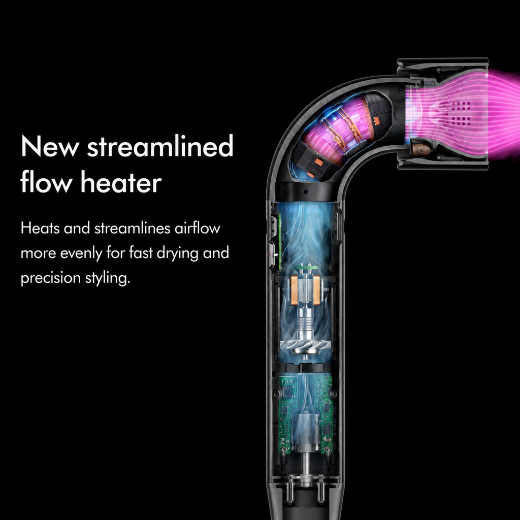 Dyson Supersonic r™ Professional hair dryer (Vinca Blue/Topaz)
