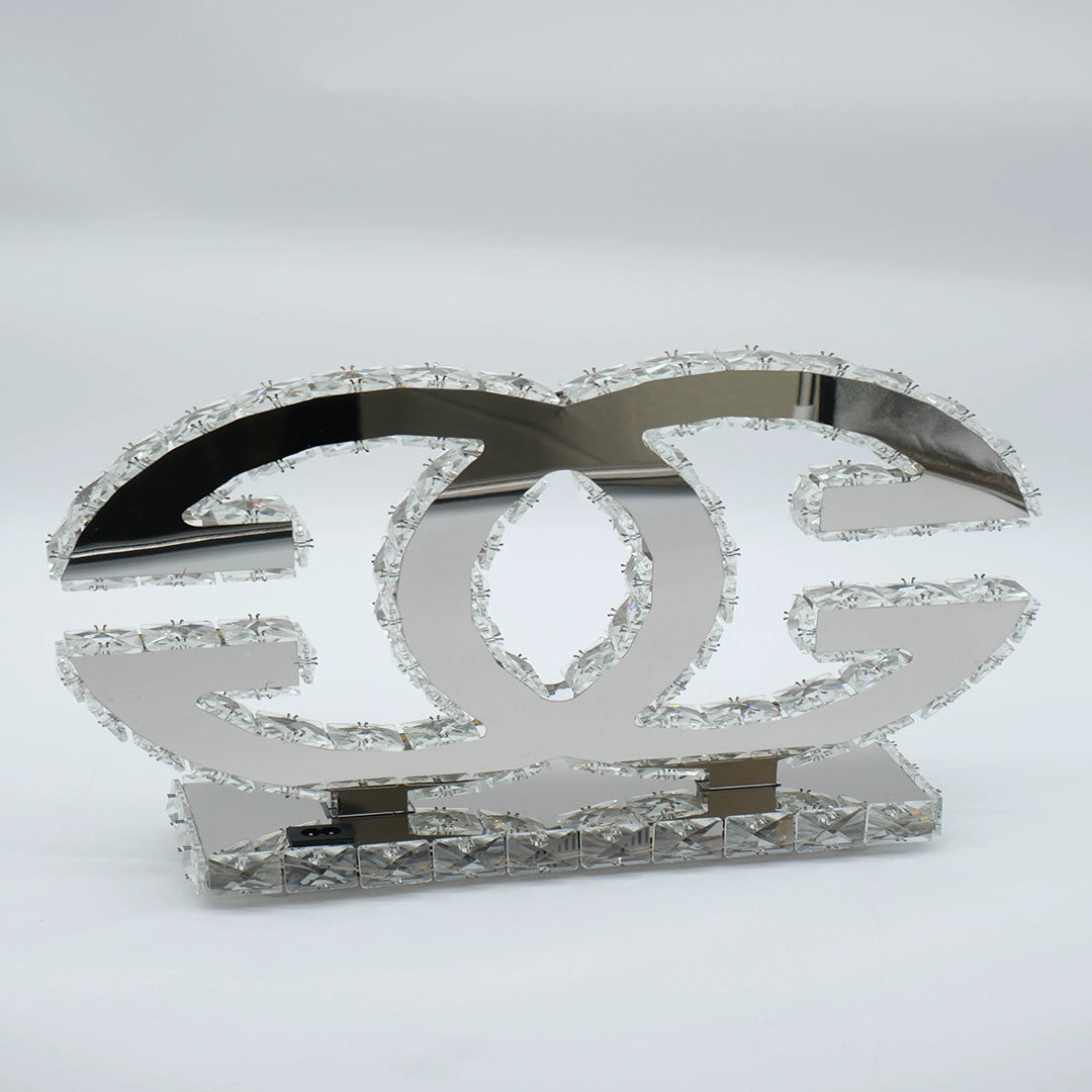 Luxe Reflection Crystal Decor