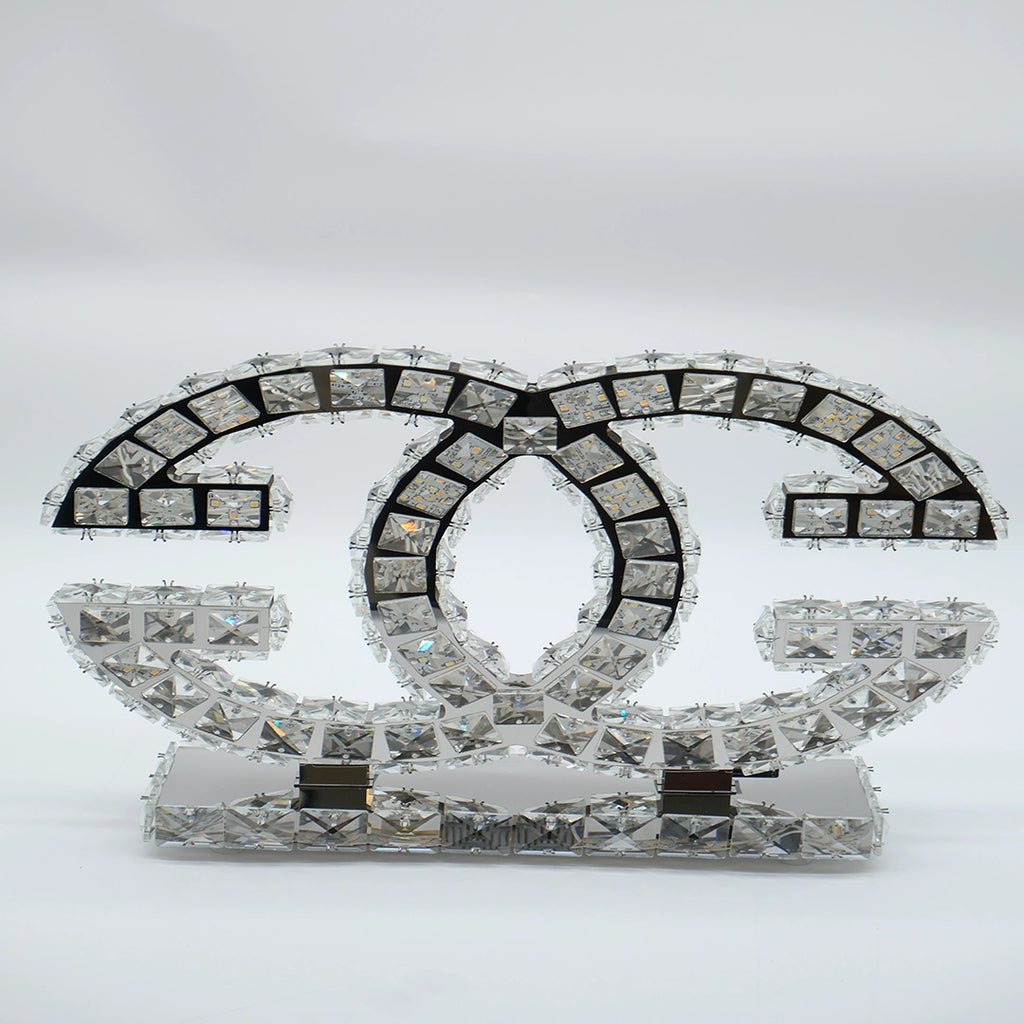 Luxe Reflection Crystal Decor