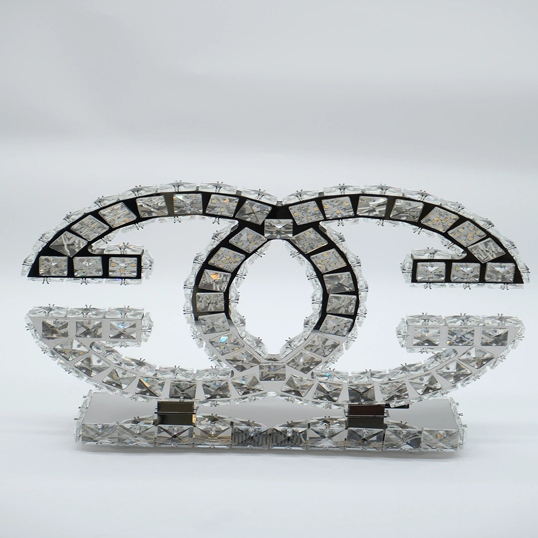 Luxe Reflection Crystal Decor