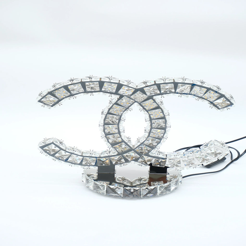 Crystal Infinity LED Luxe Lamp