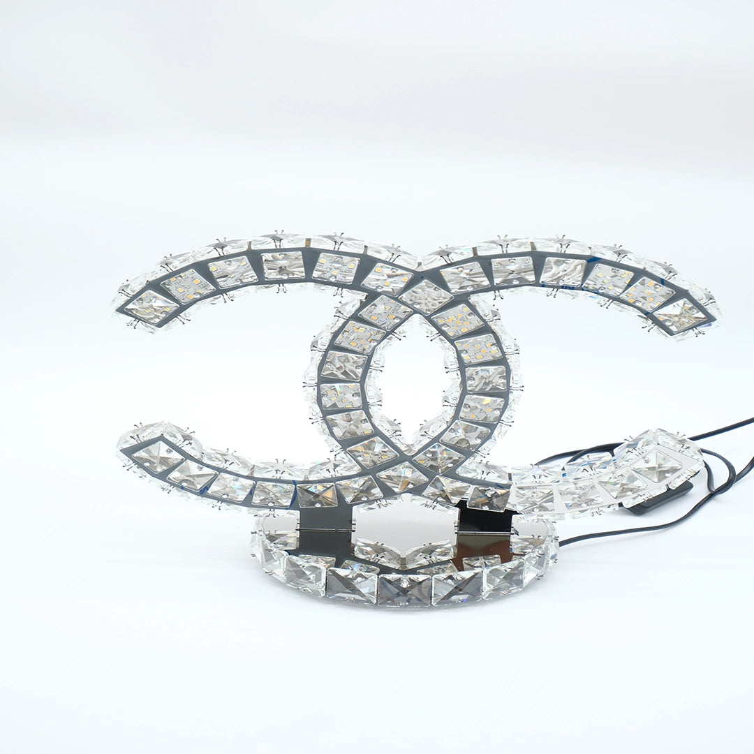 Crystal Infinity LED Luxe Lamp