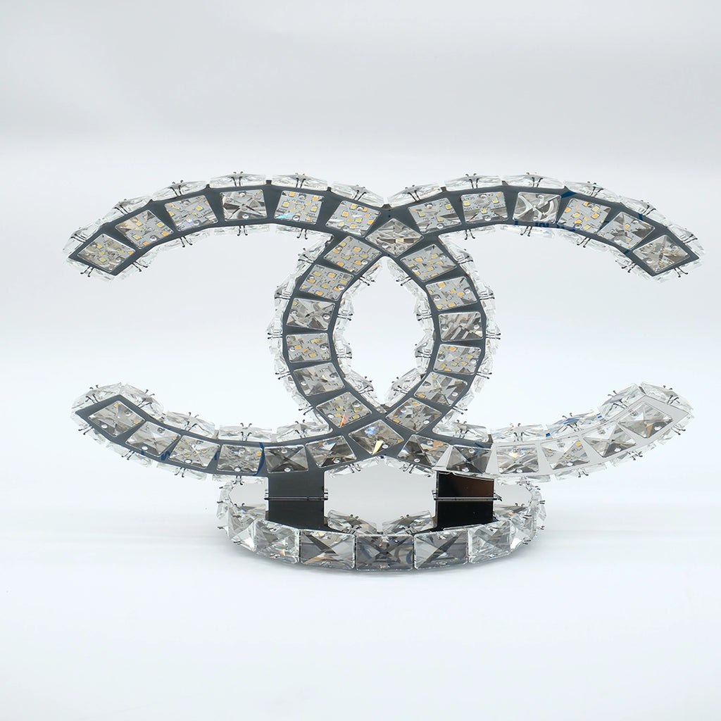 Crystal Infinity LED Luxe Lamp