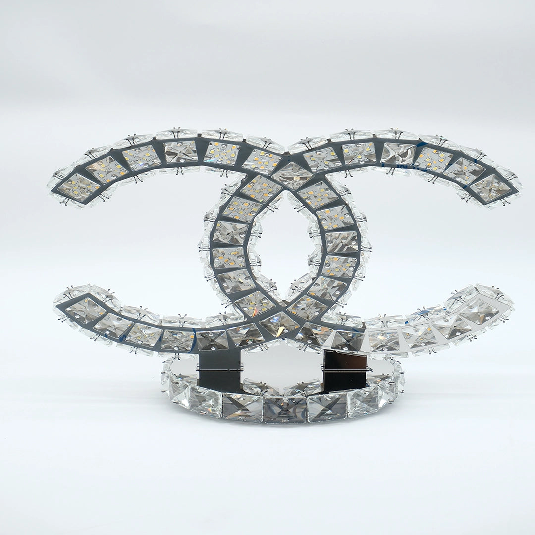 Crystal Infinity LED Luxe Lamp