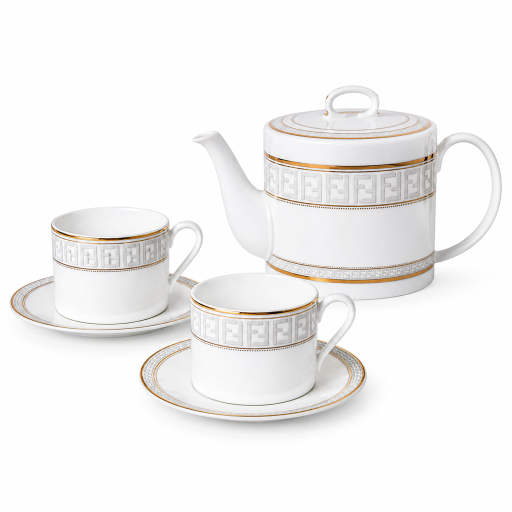 Fendi Inspired Tea Set