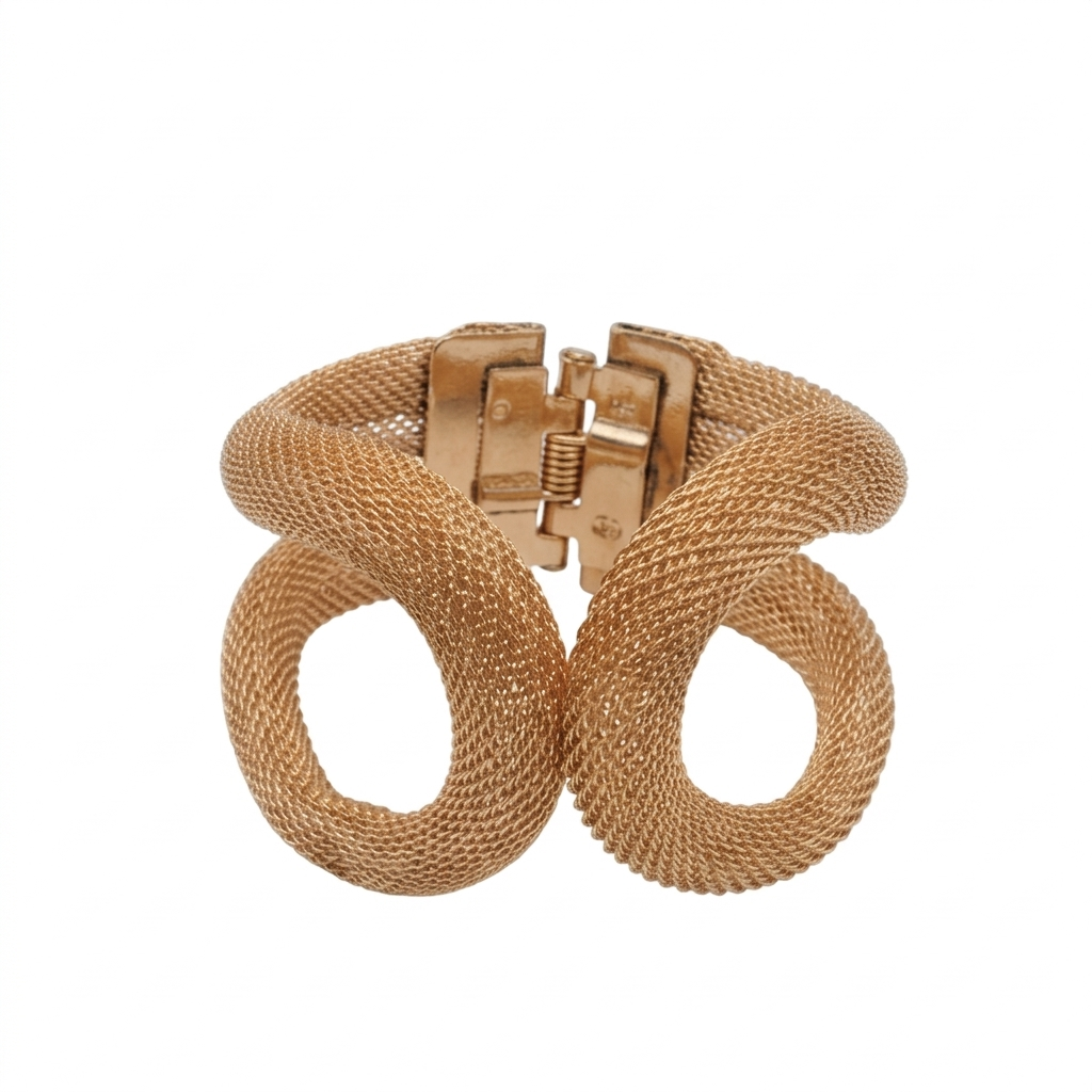 Elegant Geometric Cuff Napkin Holder