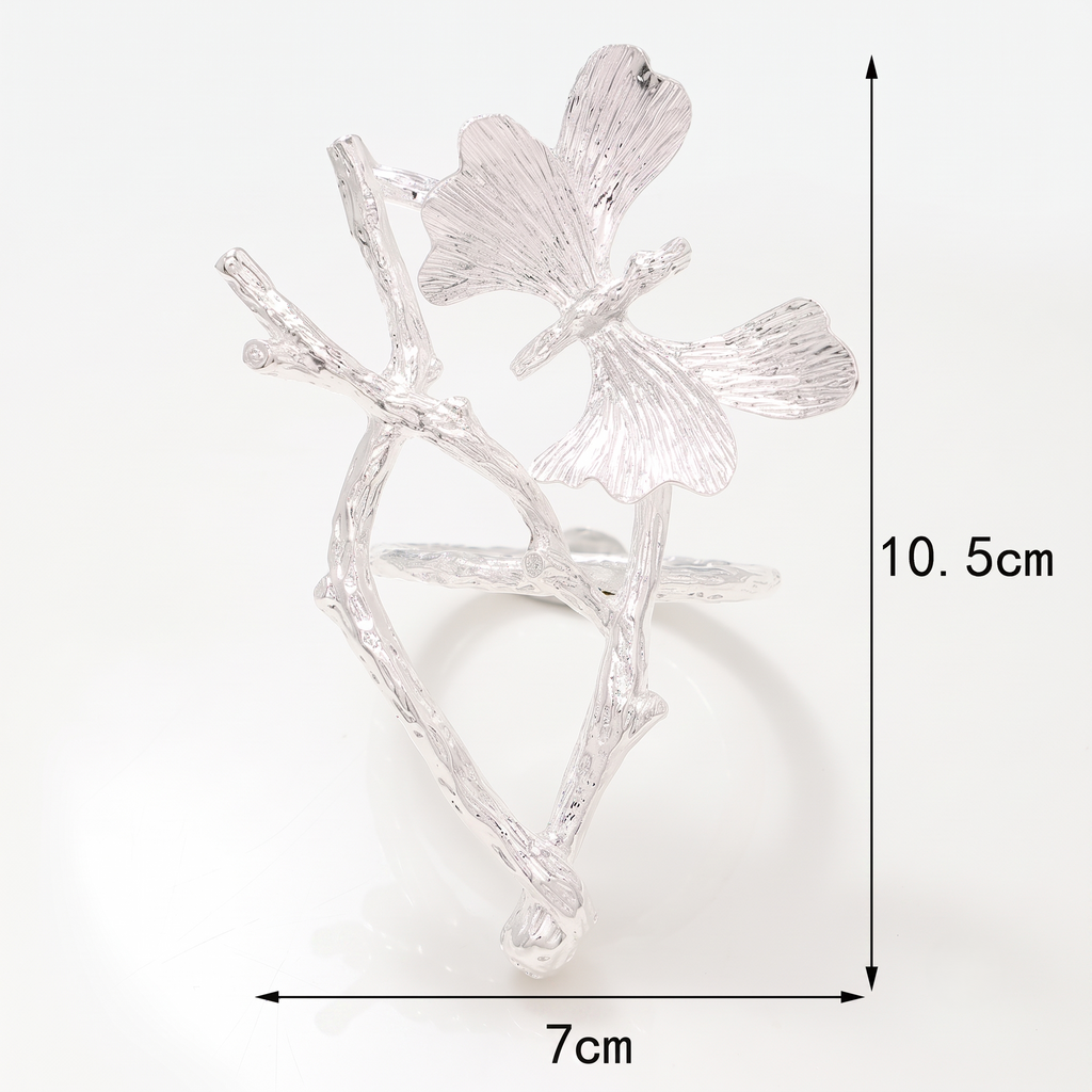 Nature-Inspired Butterfly Branch Napkin Holder