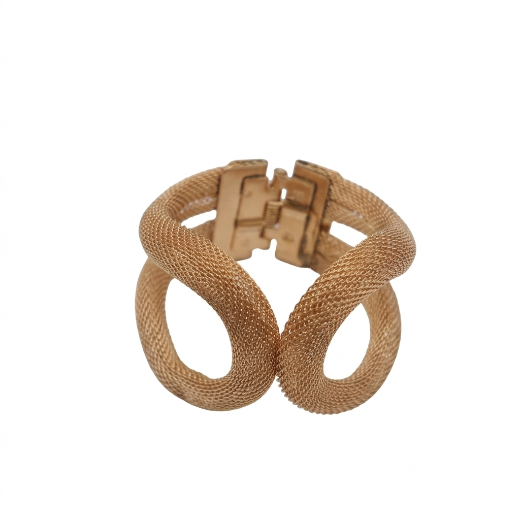 Elegant Geometric Cuff Napkin Holder
