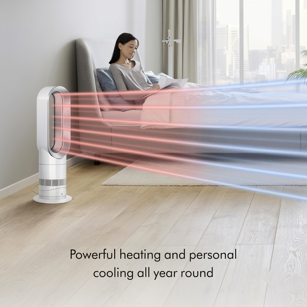 Dyson AM09 Hot+Cool Jet Focus Fan Heater