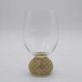 Crystal Glow Goblet Vase