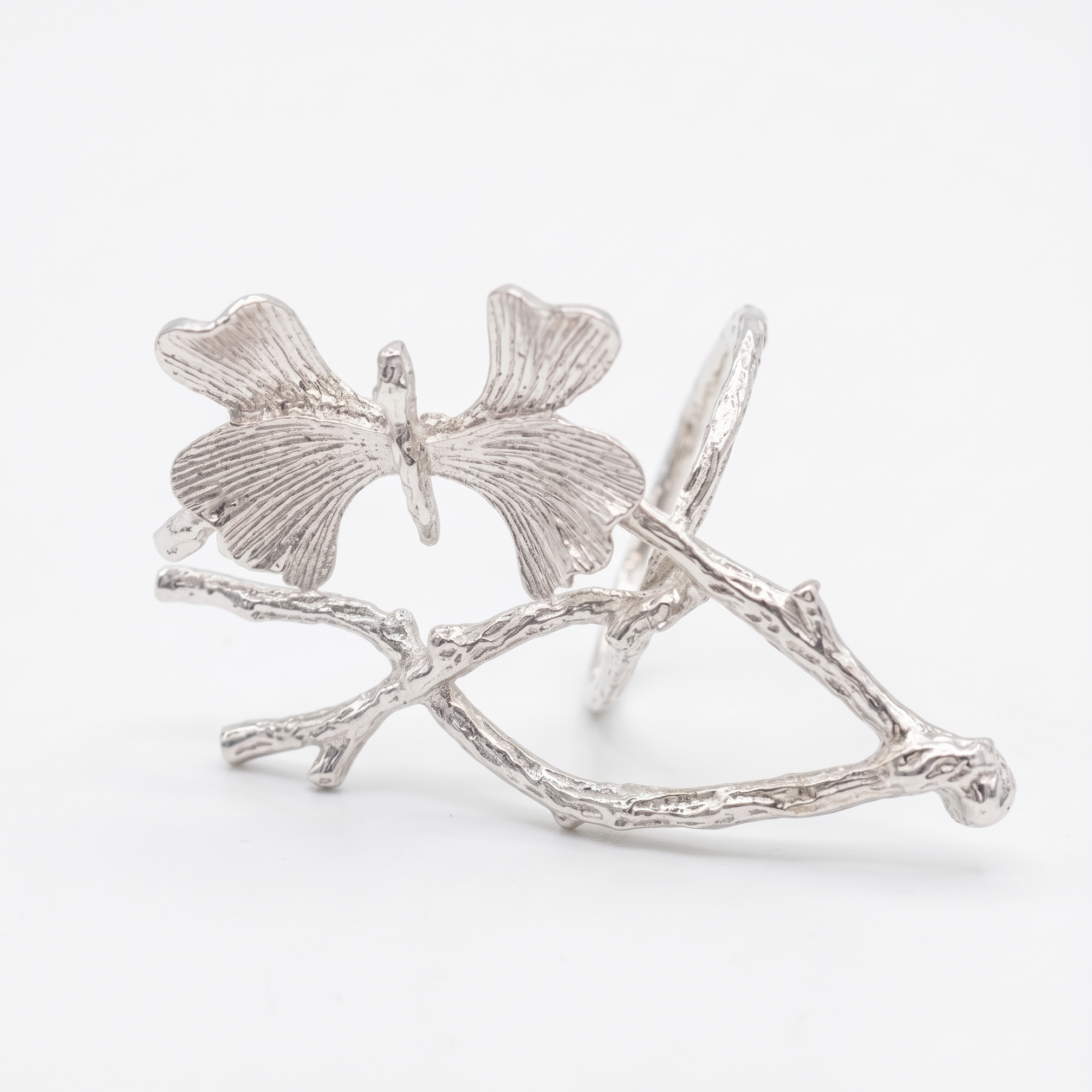 Nature-Inspired Butterfly Branch Napkin Holder