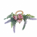 Pink Rose & Wildflower Table Accessory