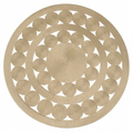 Artisan Concentric Circle Gold Table Mat