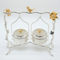 Golden Sparrow Hanging Spice Jar Set