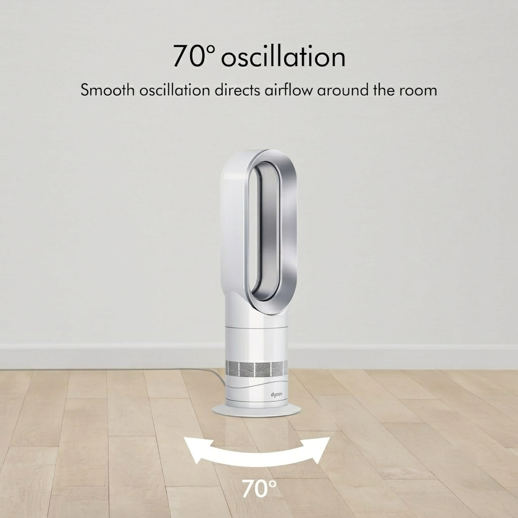 Dyson AM09 Hot+Cool Jet Focus Fan Heater