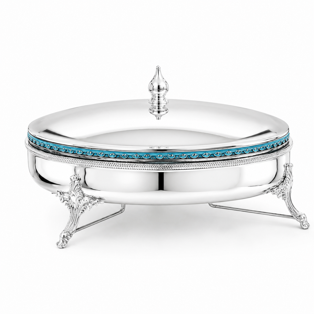 Imperial Silver Plated Round Server