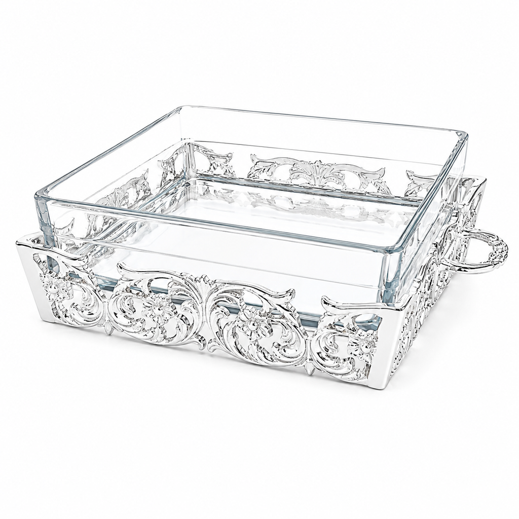 Luxury Square Casserole Serving Dish