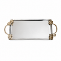 Michael Aram Black Orchid Steel Tray
