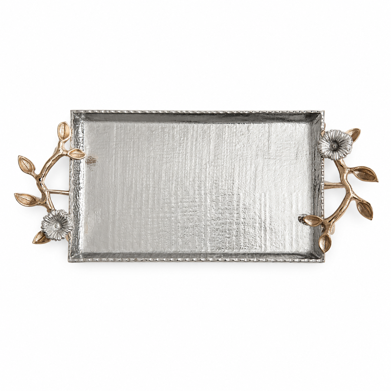 Rectangular Pewter Serving Tray