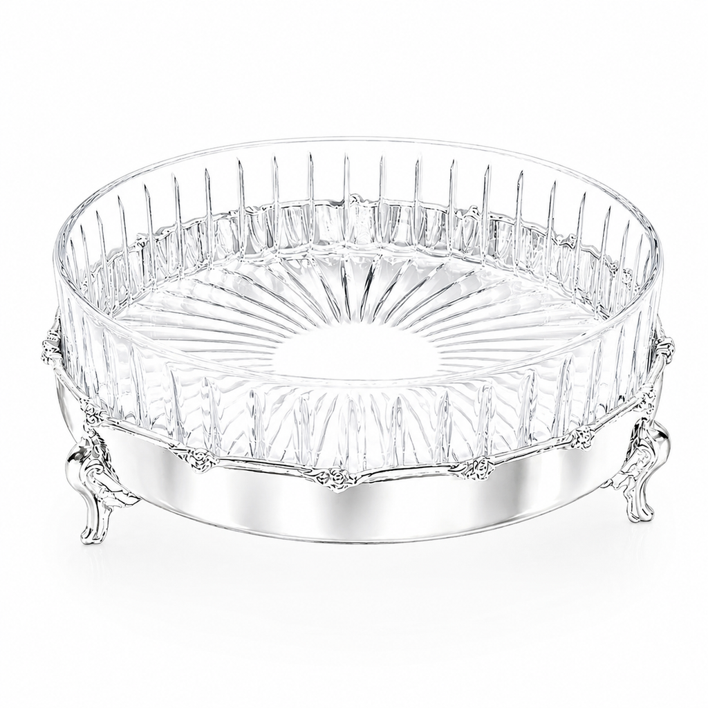 Regency Crystal Serving Bowl