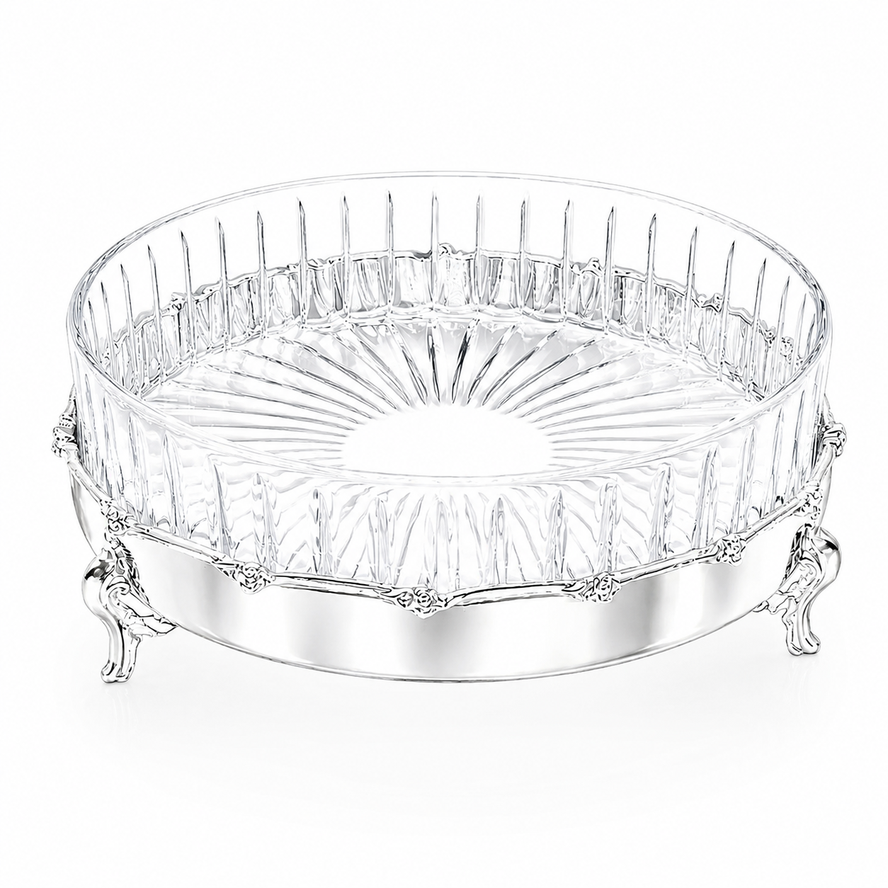 Regency Crystal Serving Bowl