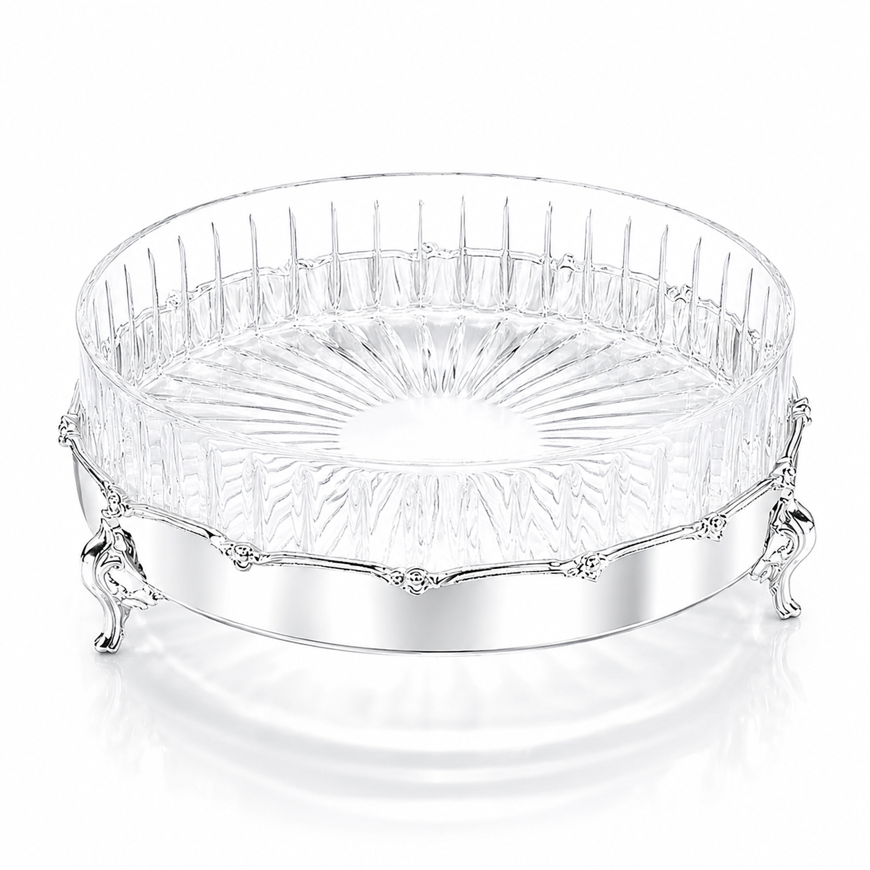 Regency Crystal Serving Bowl