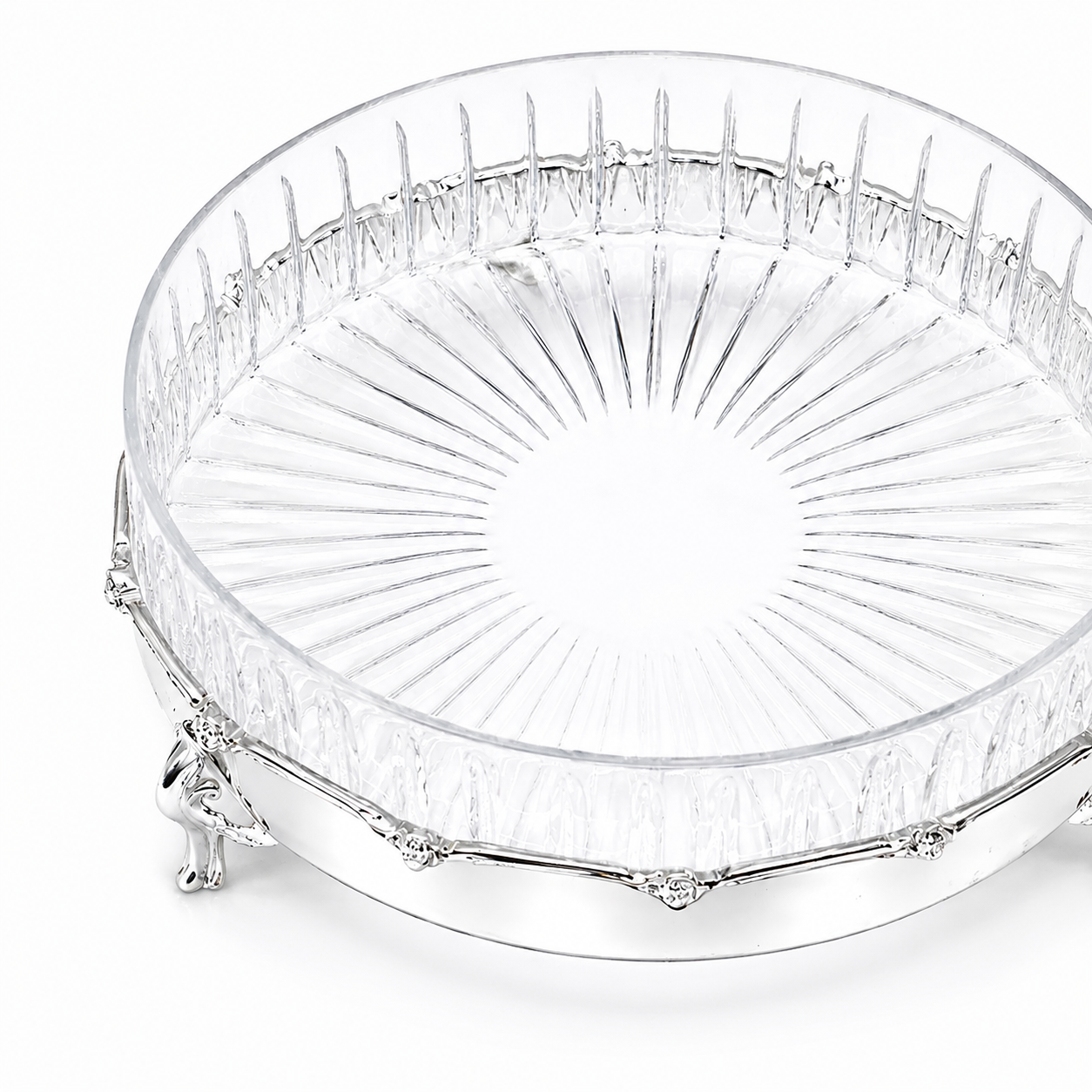 Regency Crystal Serving Bowl