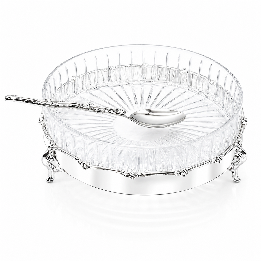 Regency Crystal Serving Bowl