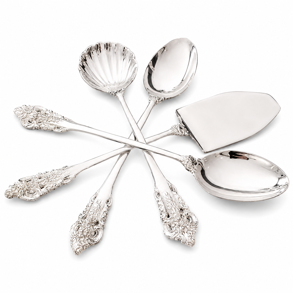 Royal Baroque 5-Piece Silver Serving Set