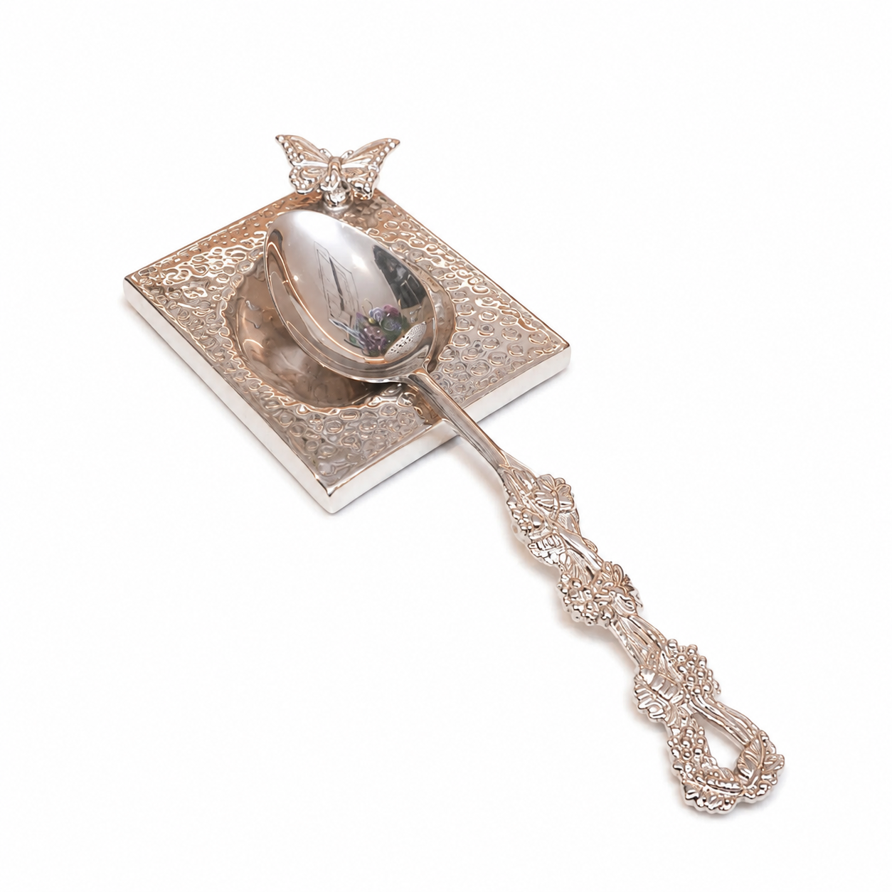 Royal Butterfly Spoon Rest Set