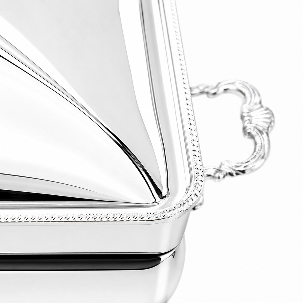 Silver Plated Rectangular Serving Dish