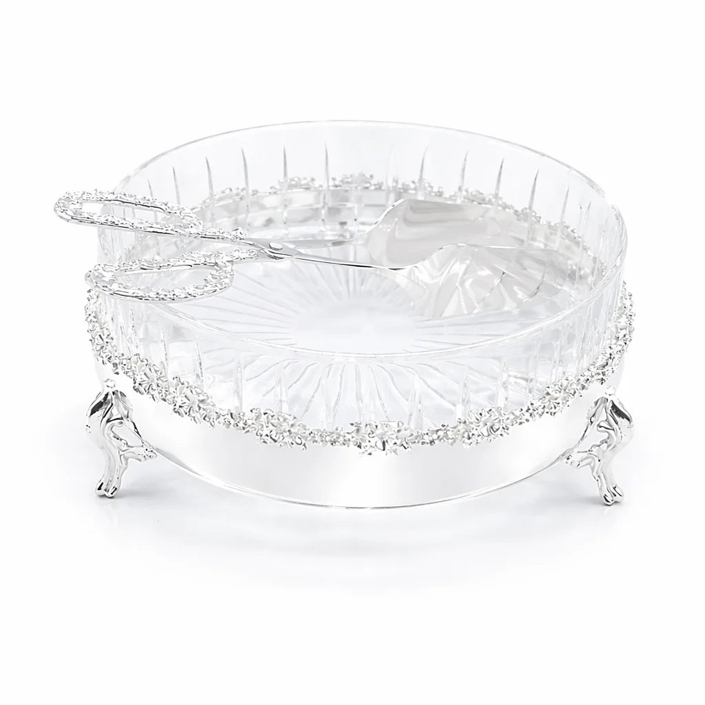 Victoria Crystal Serving Bowl