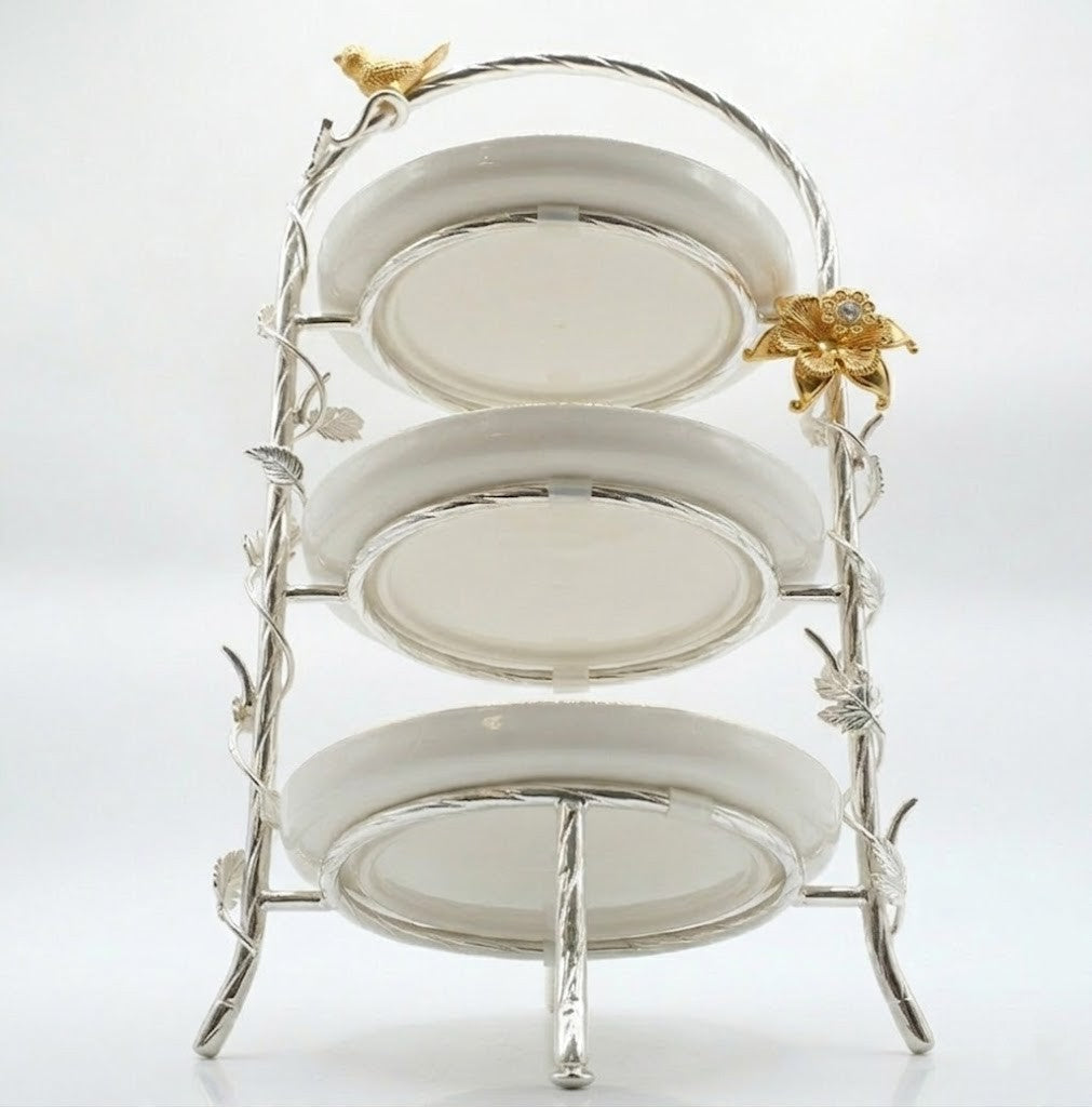 Royal Bird 3-Tier Serving Stand
