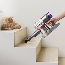 Dyson V8 Advanced Cordless Vacuum Cleaner In Silver/Nickel