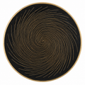 Abstract Vortex Geometric Table Mat